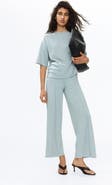 H&M Crease-front Jersey Pants