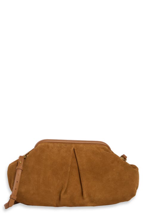 Suede Clutch