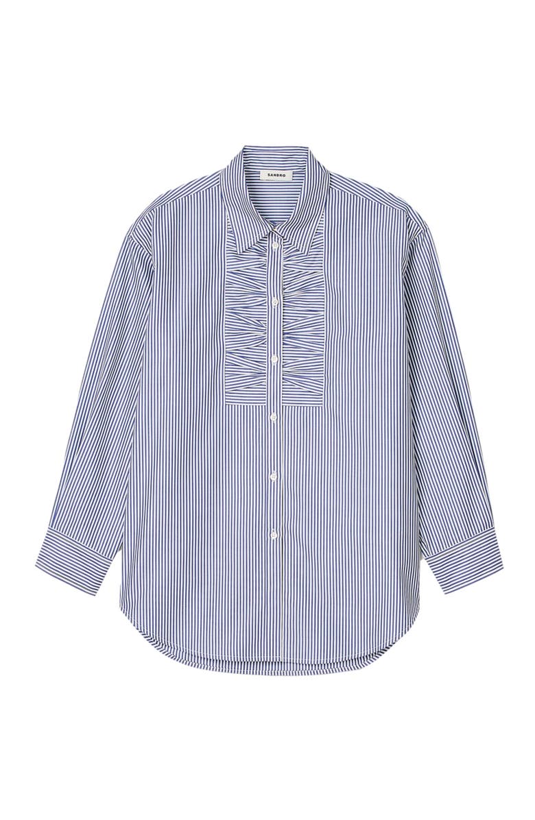 SANDRO Check shirt, Alternate, color, 