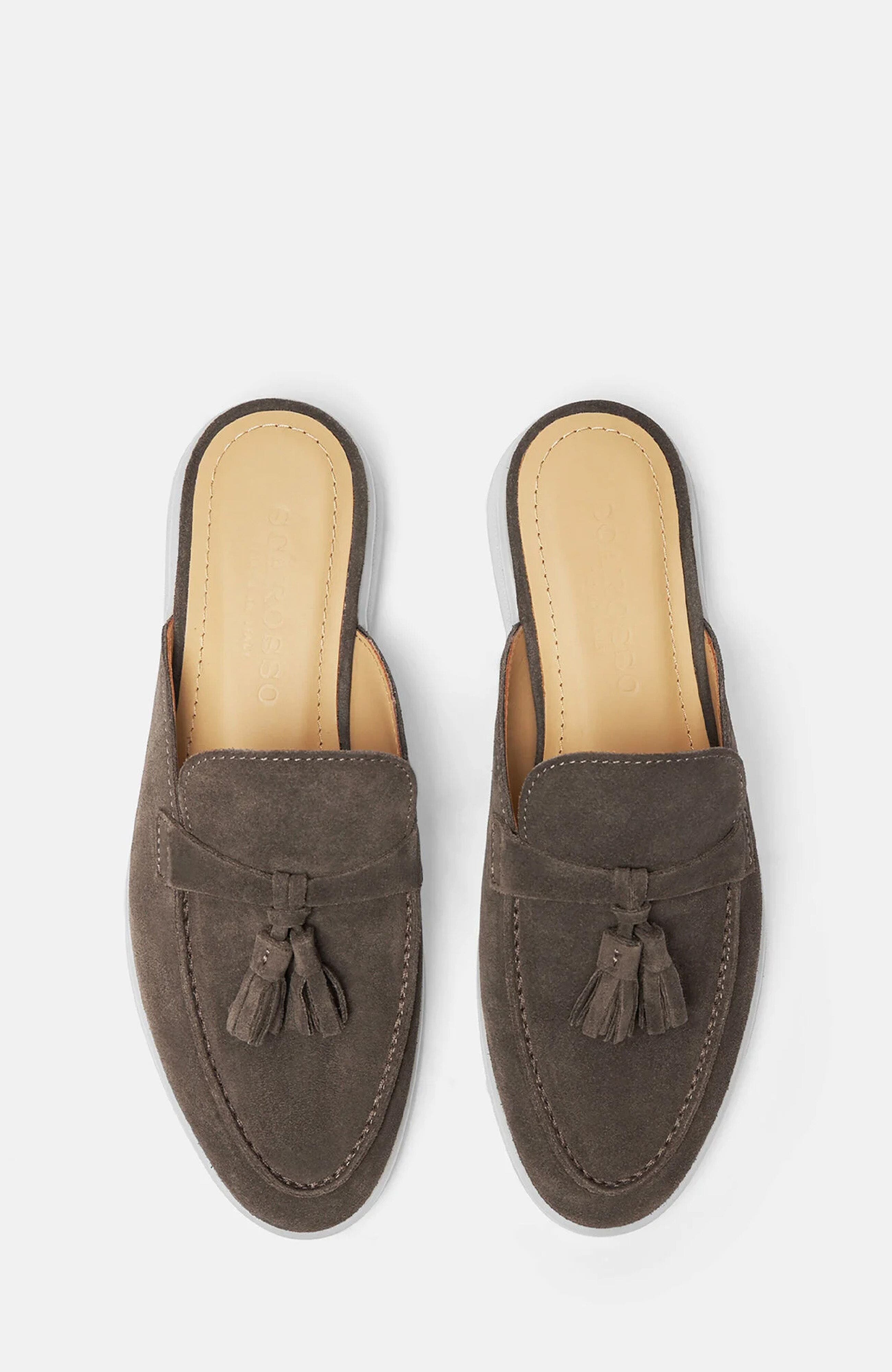 Lucrezia Mules, Alternate, color, Taupe Suede