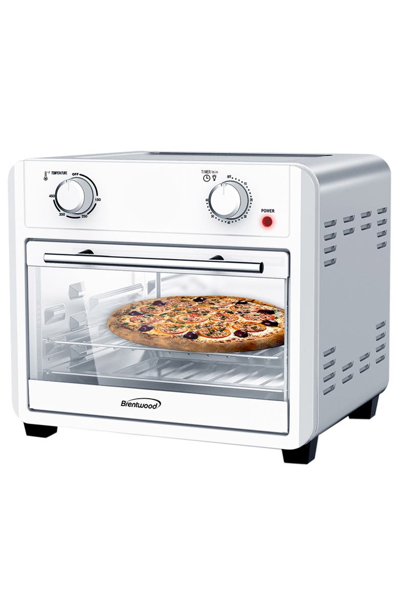 1700W 24 Quart Convection Air Fryer Toaster Oven Silver, Alternate, color, Silver