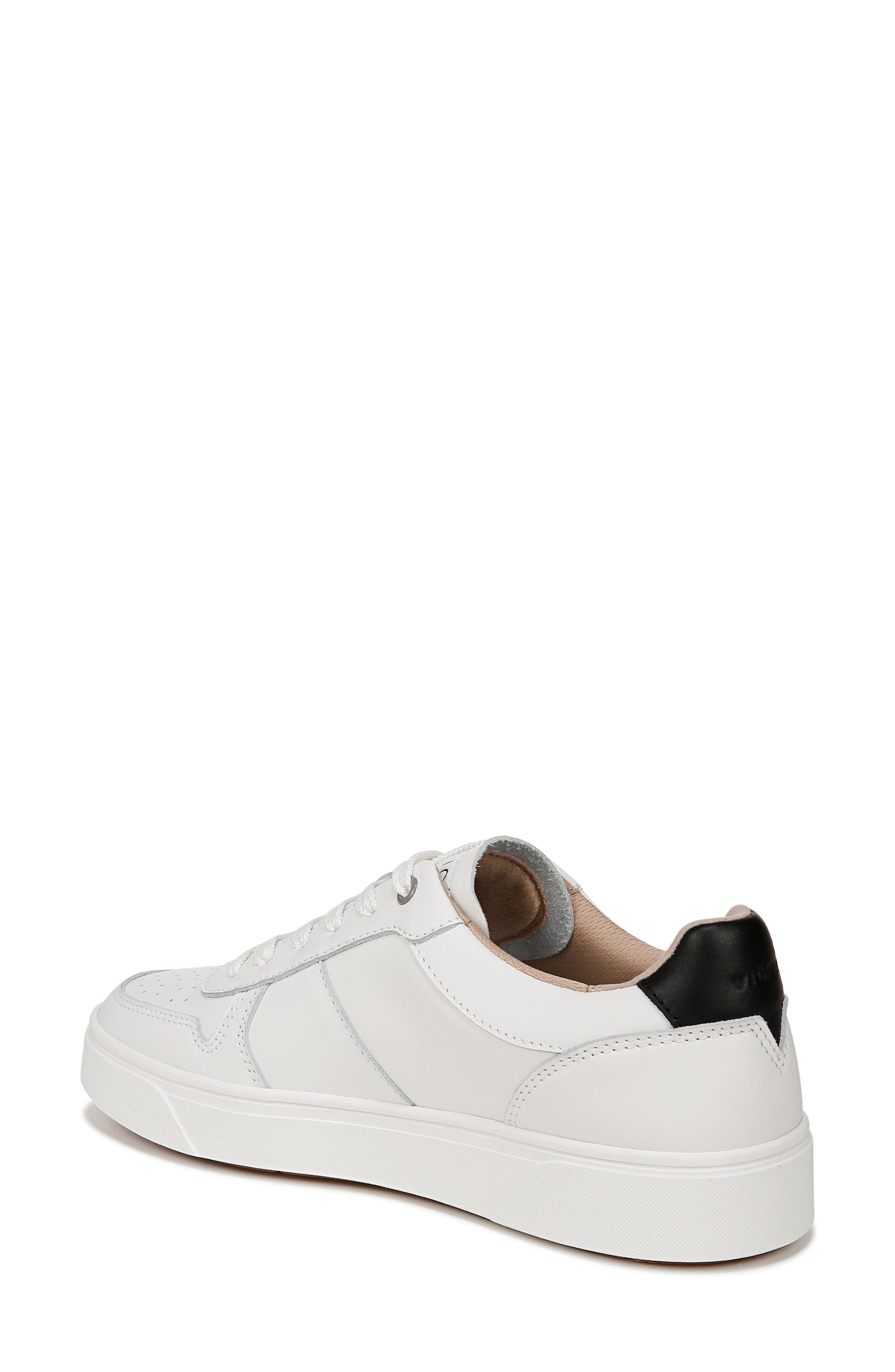 Vionic Kimmie Court Sneaker, Alternate, color, White Leather
