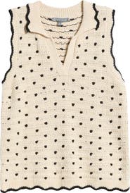 Wit & Wisdom Dot Sweater Tank