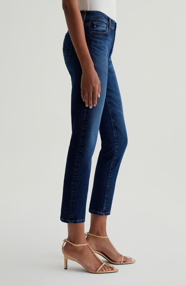AG Mari Mid Rise Slim Straight Crop Jeans, Alternate, color,