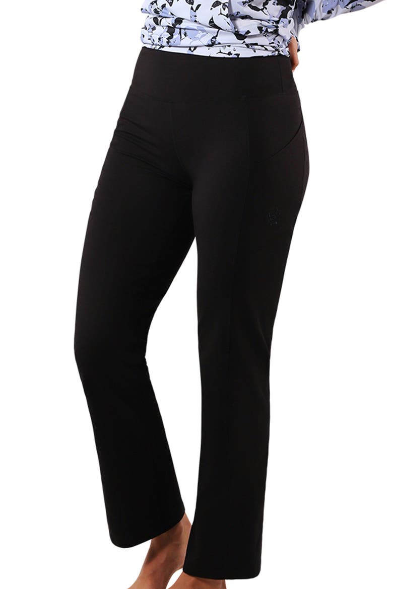 Everyday Flared Leggings, Main, color, Black
