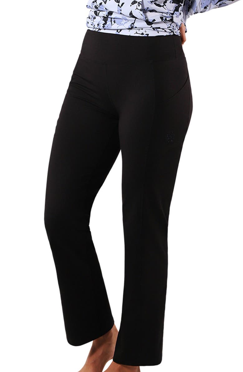 UV Skinz Everyday Flared Leggings, Main, color, Black