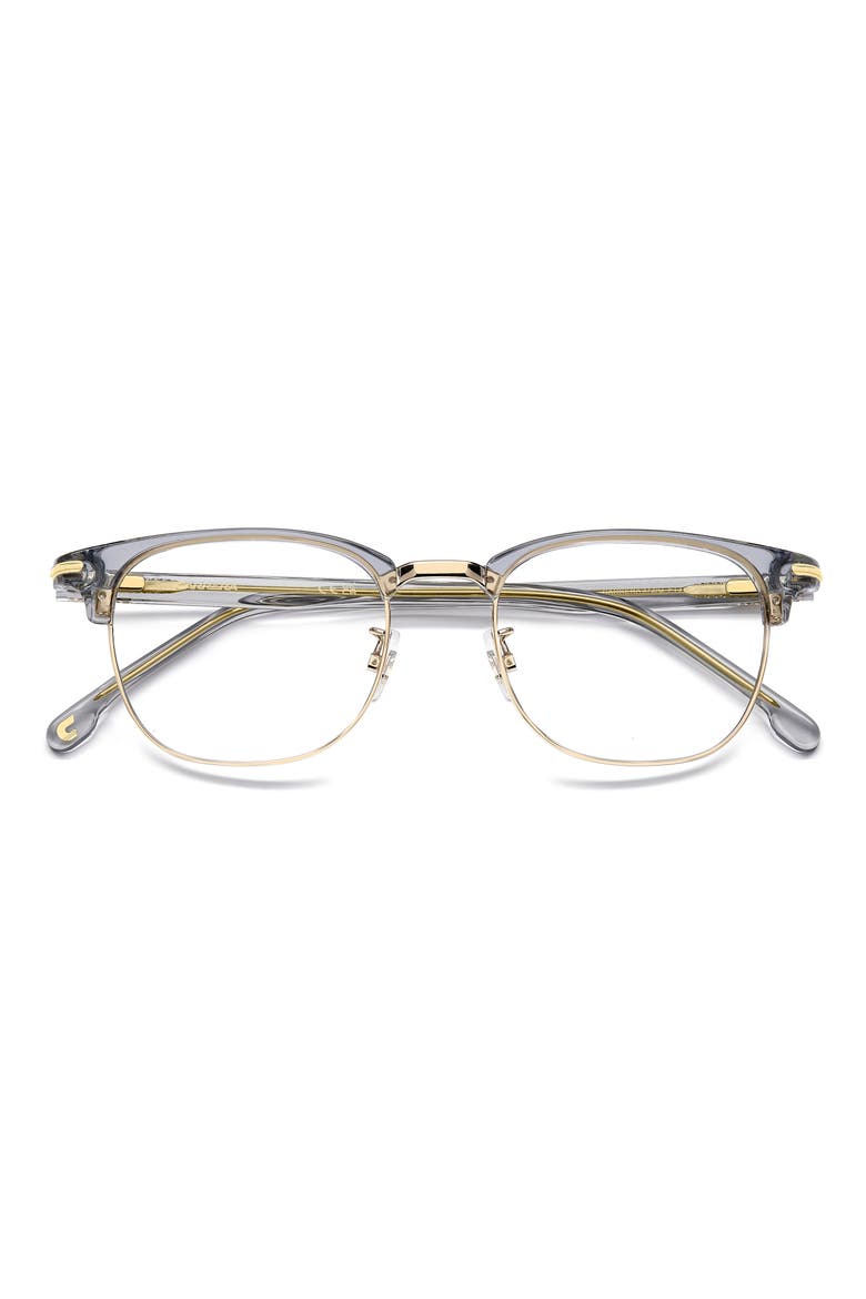 50mm Rectangular Optical Glasses, Alternate, color, GREY GOLD