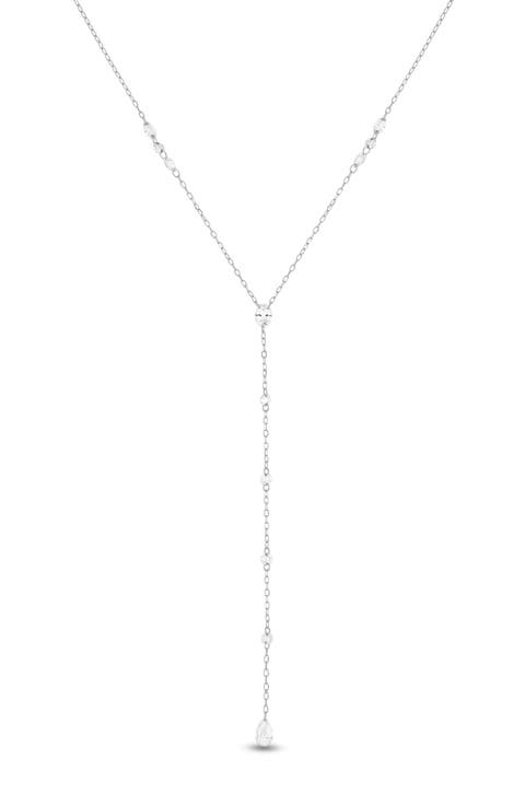 18K Gold Liora Natural Diamond Y-Necklace