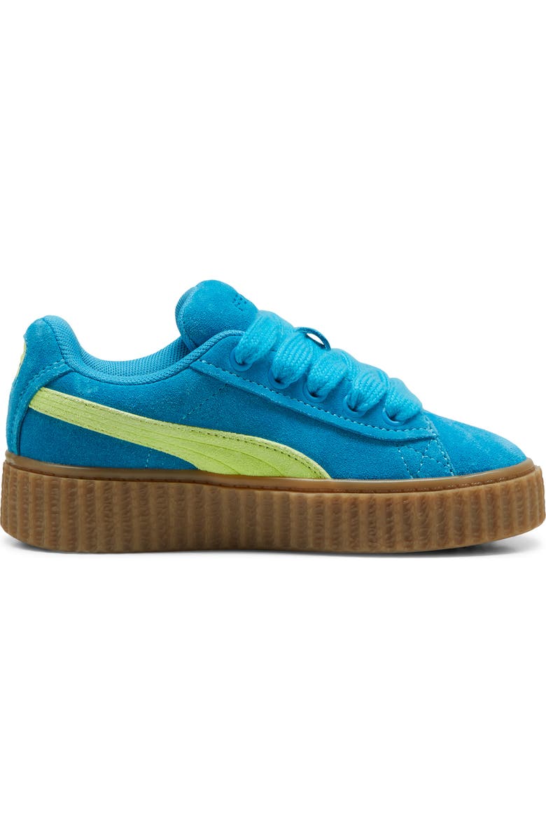PUMA x FENTY Kids' Creeper Sneaker, Alternate, color, Speed Blue-Lime Pow-Gum