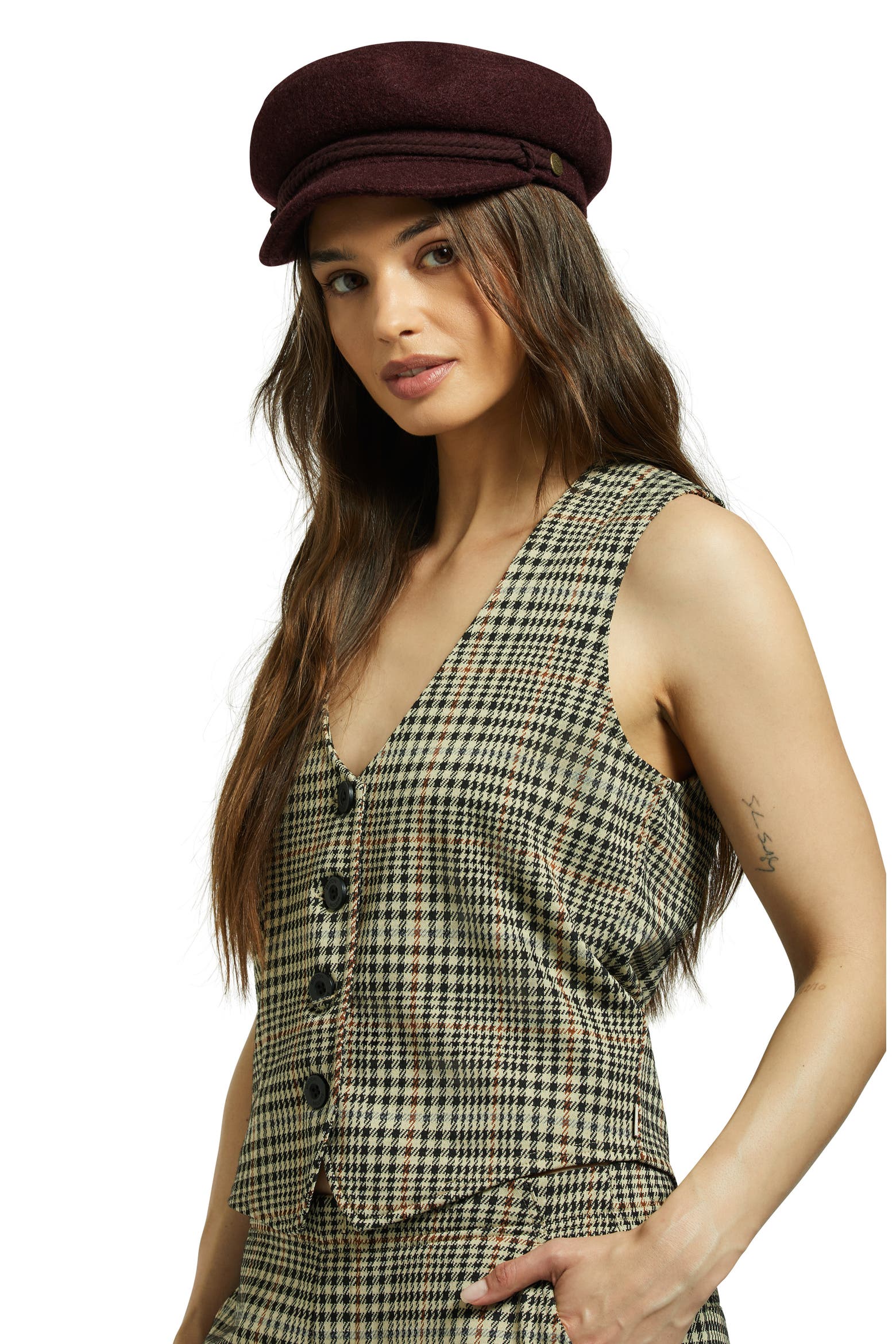 Metal Cap For Rope Brixton Fiddler Wool Blend Fisherman Cap (Women) | Nordstrom