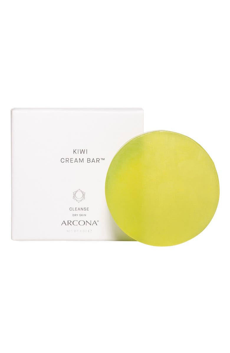 ARCONA Kiwi Cream Bar Facial Cleanser, Main, color, 