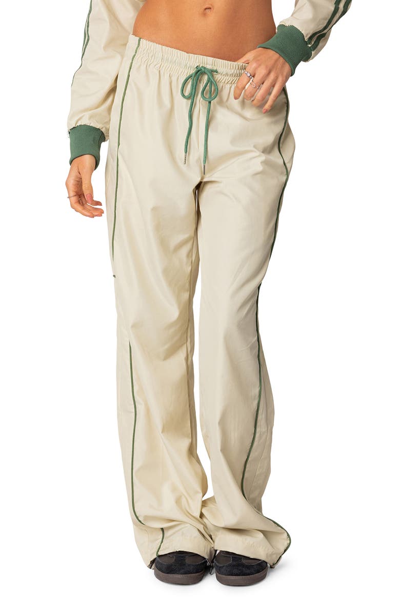 Superstar Track Pants, Main, color, OFF-WHITE-AND-OLIVE
