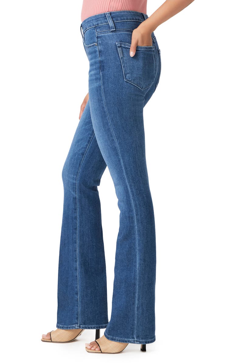 PAIGE Manhattan High Waist Bootcut Jeans, Alternate, color,