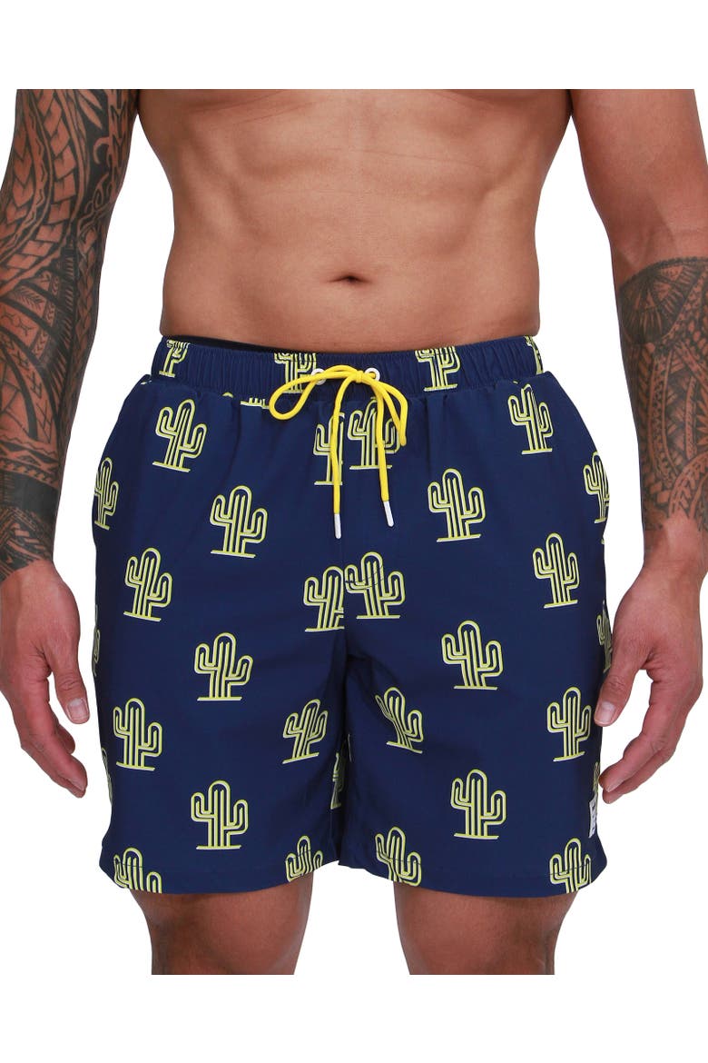 Men's Swim Shorts, Main, color, Navy Blue