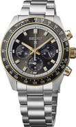 SEIKO WATCHES Prospex Circuit Race Solar Speedtimer Chronograph Bracelet Watch, 41.4mm
