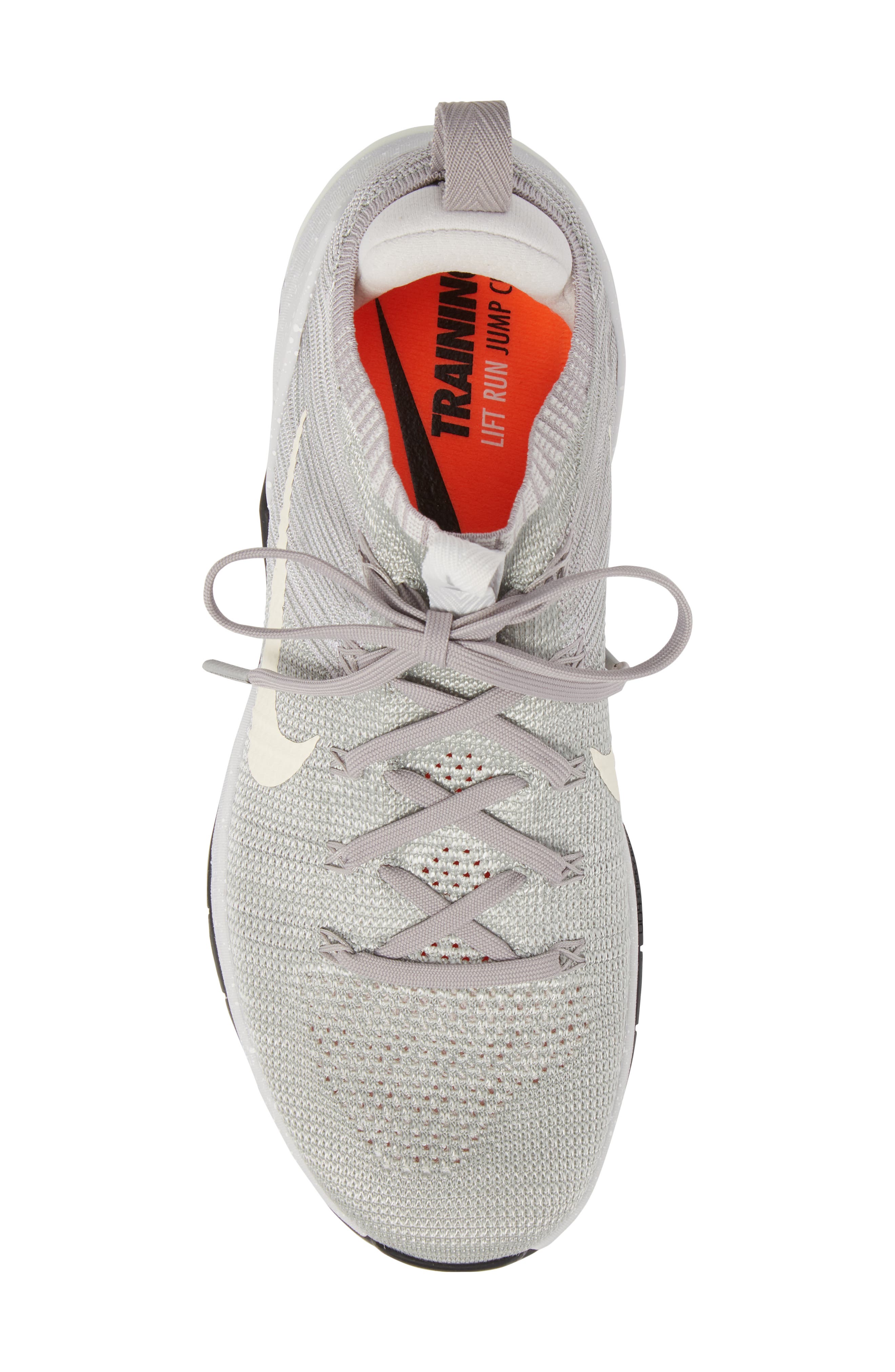 Metcon DSX Flyknit 2 Training Shoe, Alternate, color, MATTE SILVER/ SAIL/ GREY