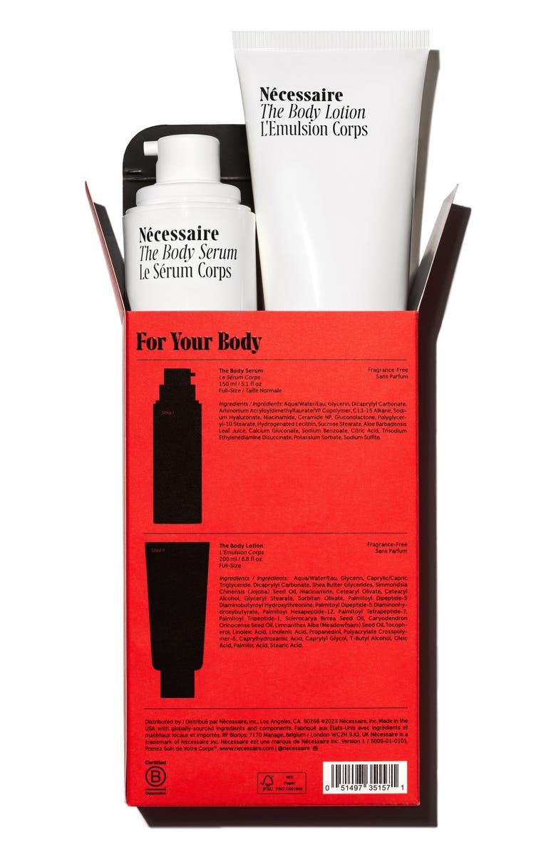 Nécessaire The Body Duo $73 Value, Alternate, color,