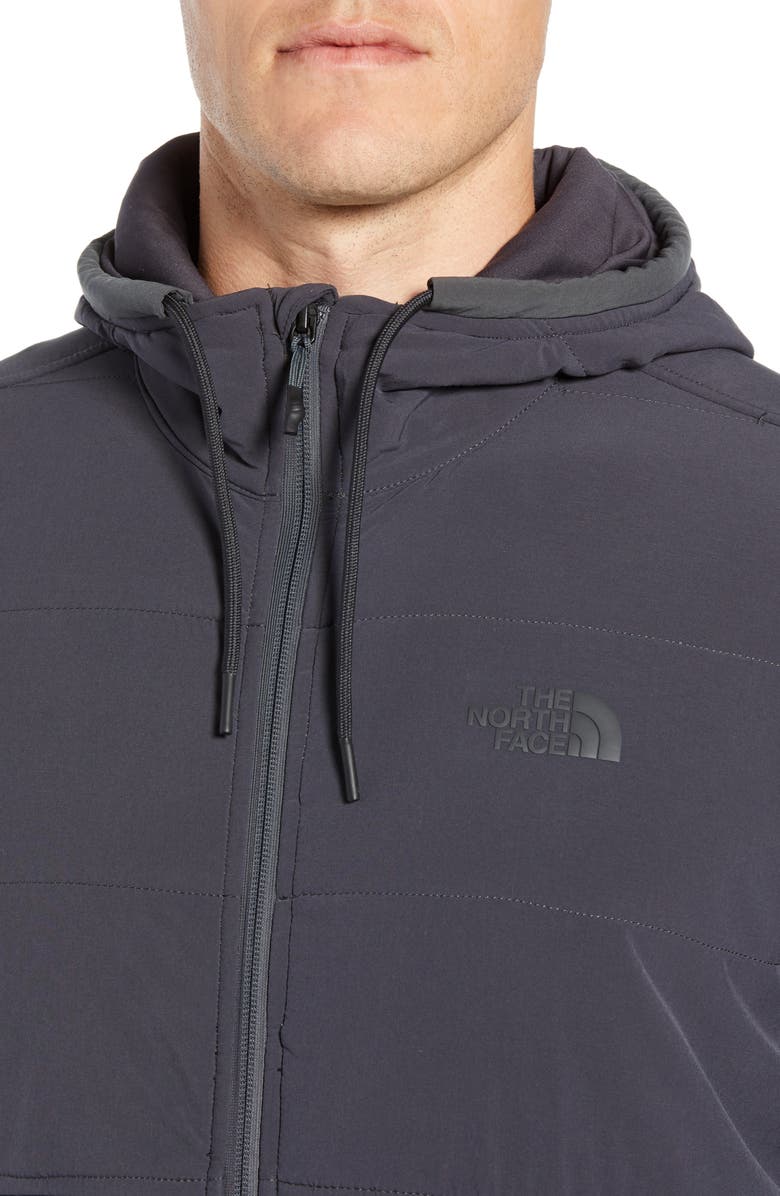 The North Face Mountain 2.0 Quilted Zip Hoodie, Alternate, color, 