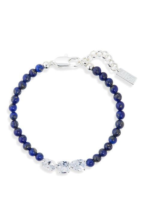 Maren Lapis Lazuli Beaded Bracelet