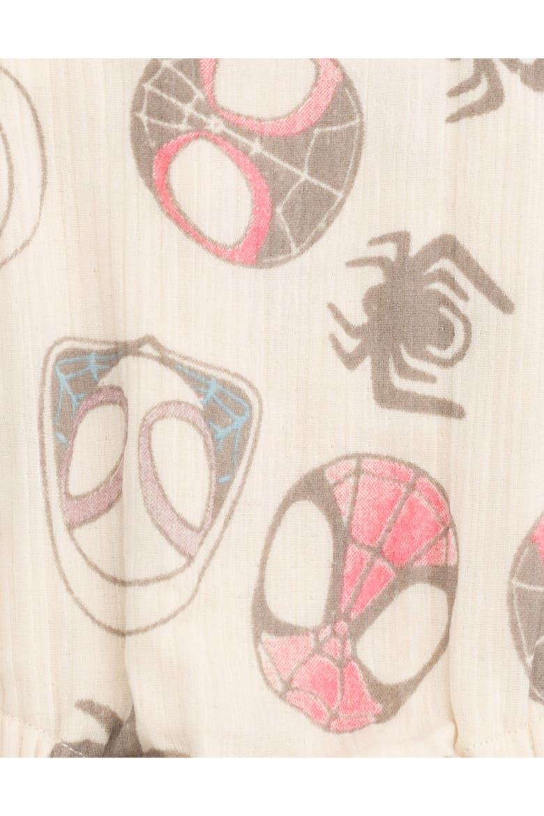 Spidey and His Amazing Friends Boys' Gauze One Piece and Set, Alternate, color, Off White