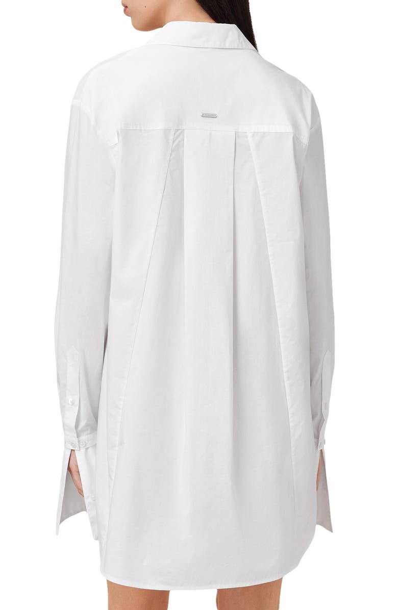 AllSaints Alber Long Sleeve Shirtdress, Alternate, color,