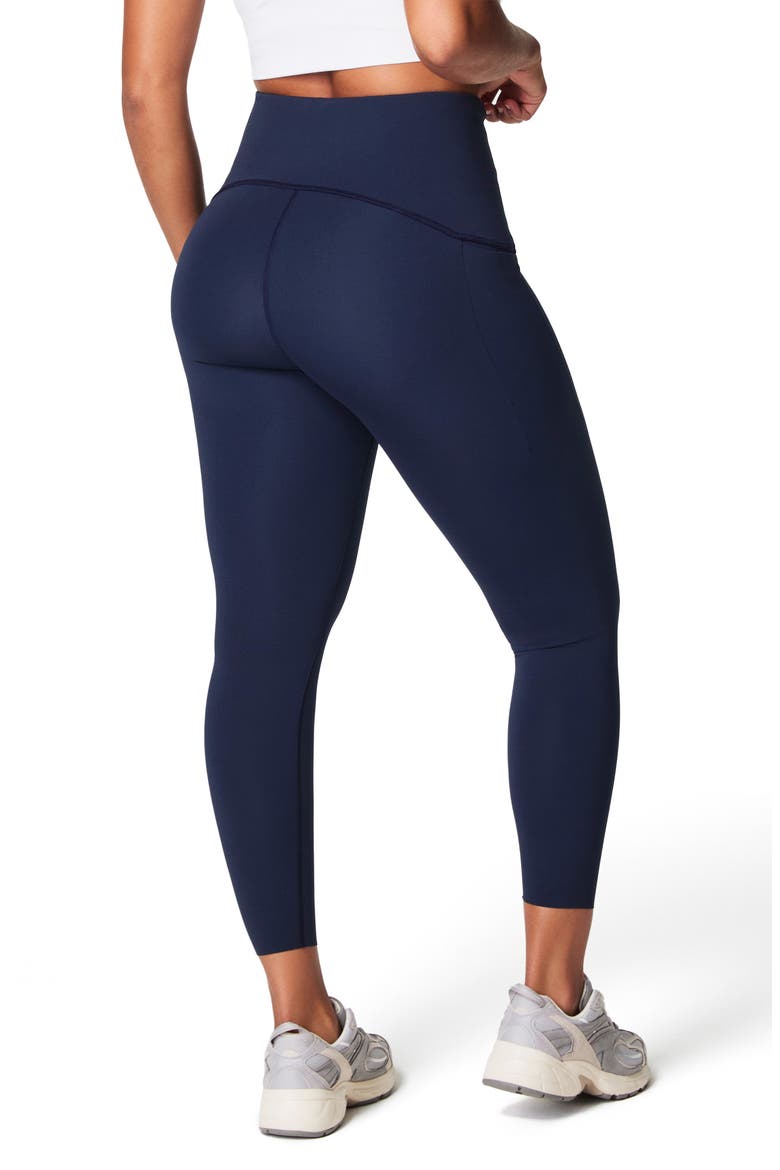SPANXshape™ Booty Boost® Side Pocket Leggings, Alternate, color, TIMELESS NAVY