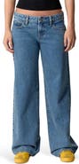 PacSun Zoe Low Rise Girlfriend Wide Leg Jeans