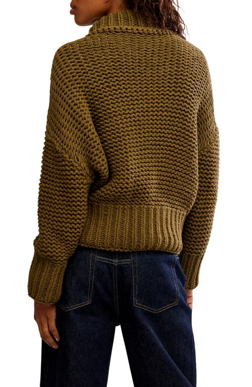 Free People My Only Sunshine Sweater In Green