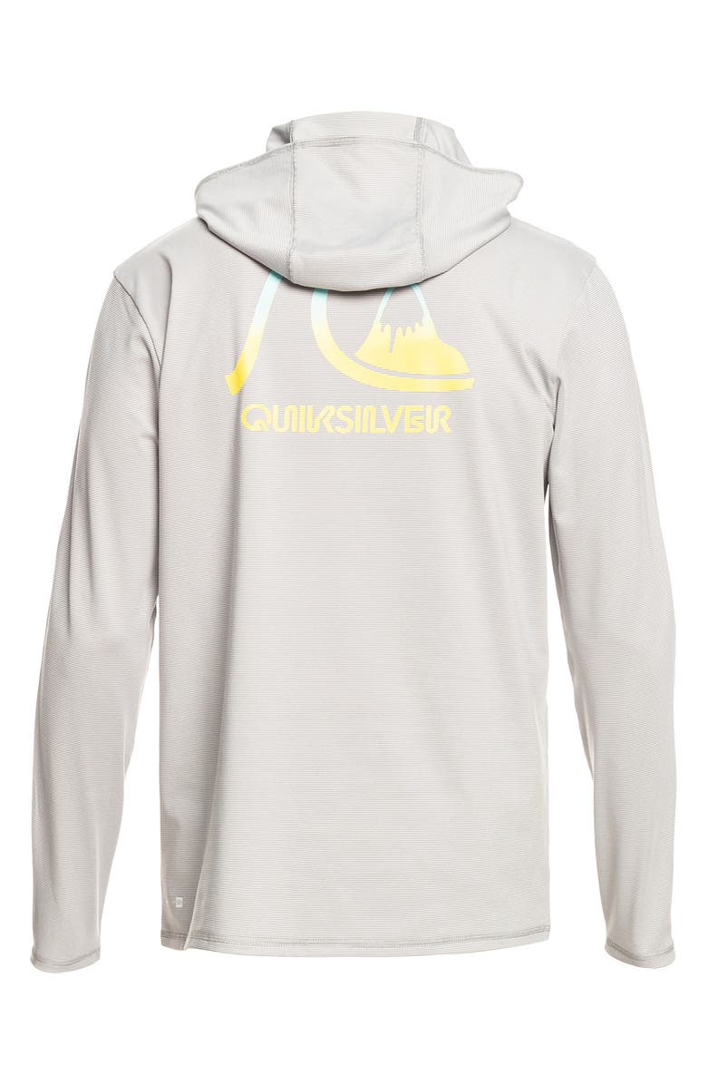 Quiksilver Dredge Long Sleeve UPF Rashguard Hooded T-Shirt, Alternate, color, 