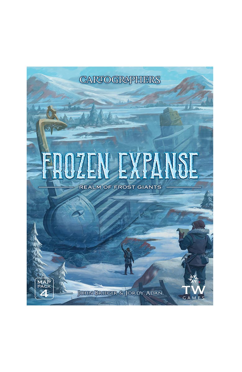 Thunderworks Games Frozen Expanse Realm Of Frost Giants Map Pack 4 Cartographers, Main, color, Multicolored