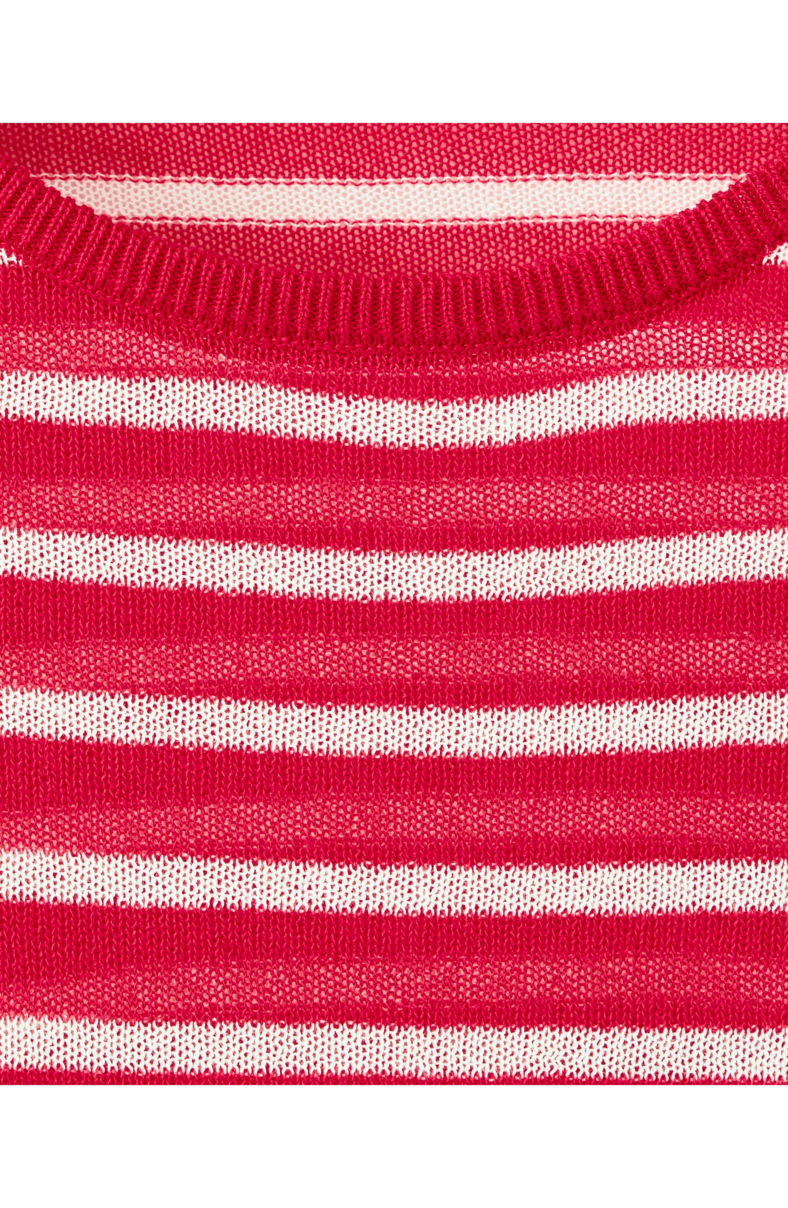 MANGO TEEN Striped Crewneck Sweater (Women) | Nordstrom