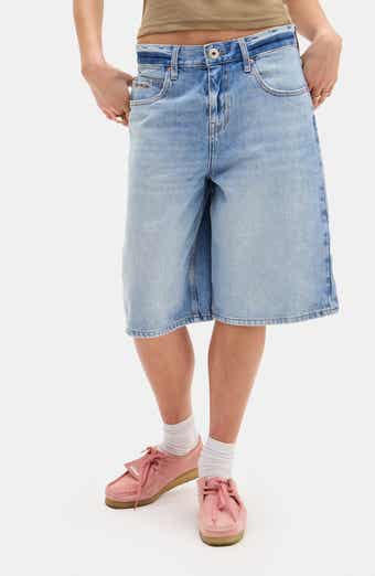 BDG Urban Outfitters Missouri Low Rise Long Denim Shorts
