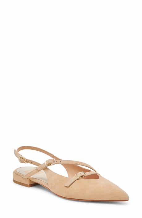 Dolce Vita Pamla Pointed Toe Slingback Flat