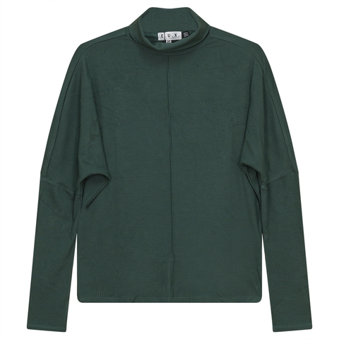 Dolman Sleeve Turtleneck Thin Knit Sweater