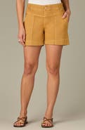 Wit & Wisdom V-Yoke High Waist Twill Shorts