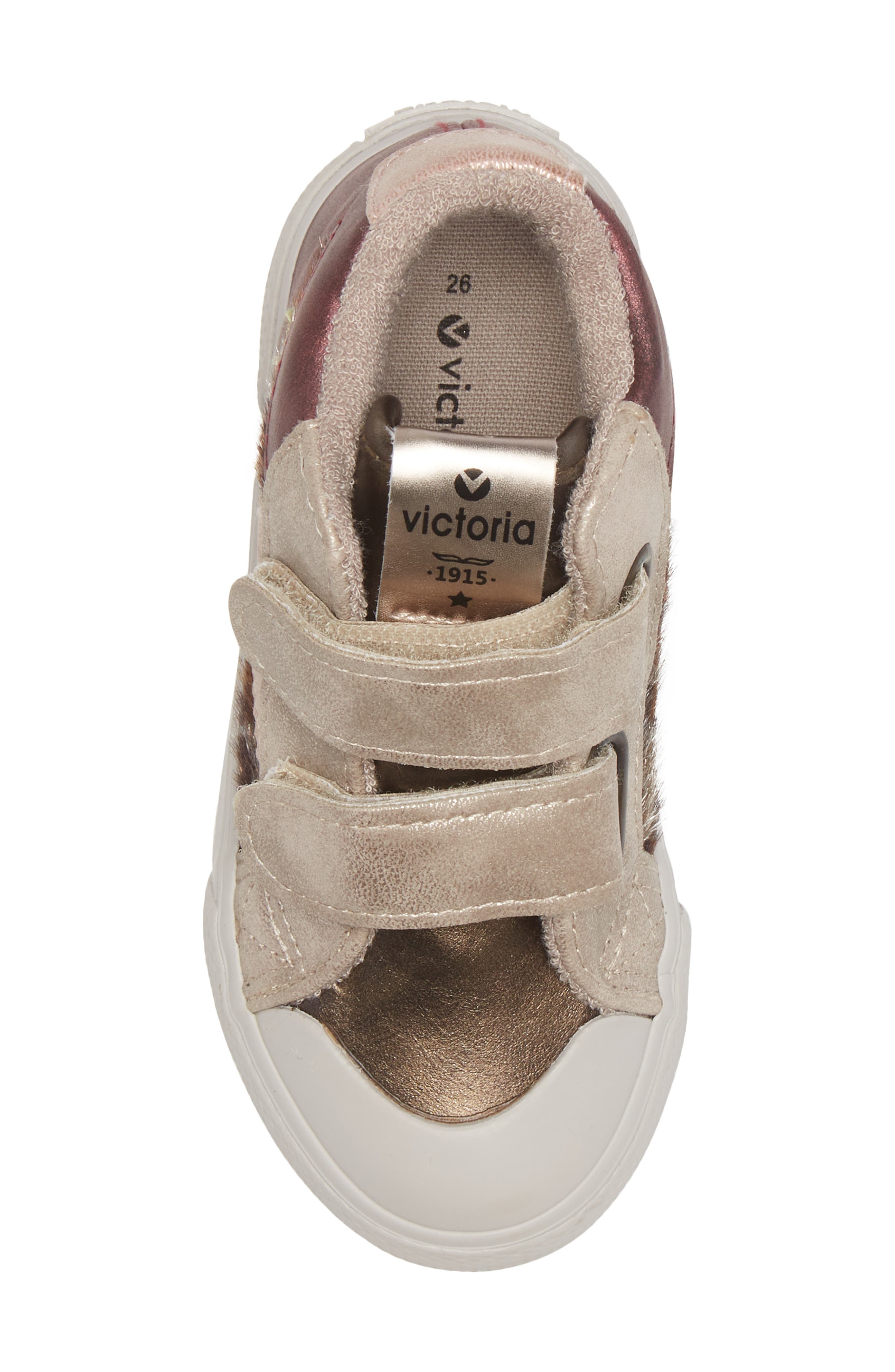 Victoria Shoes Kids' Tribu Animal Print Sneaker, Alternate, color, 