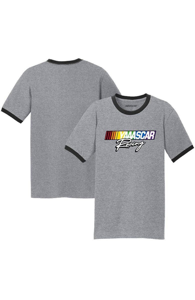 CHECKERED FLAG Men's Checkered Flag Sports Gray NASCAR Racing T-Shirt, Main, color, Gray