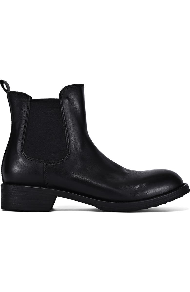 OLD TREND Heritage Genuine Leather Hand Finished Chelsea Boot, Alternate, color, Black