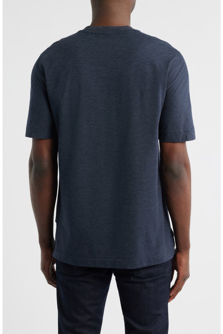 Taut Crewneck Top, Alternate, color, DARK BLUE