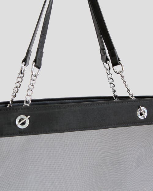 Belle & Bloom Wild Lover Tote Bag In Black/pink