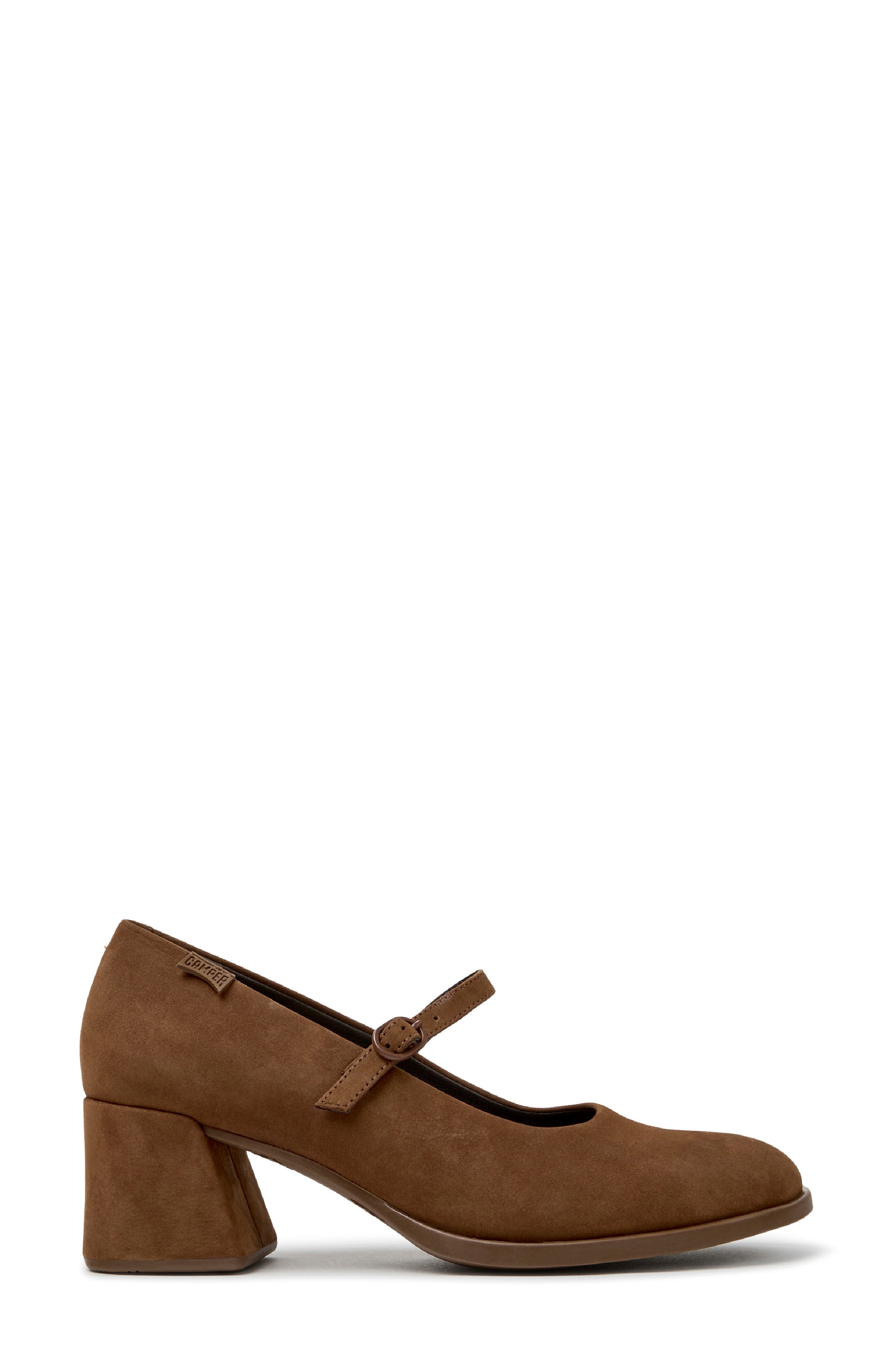 Kora Leather Mary Jane, Alternate, color, MEDIUM BROWN