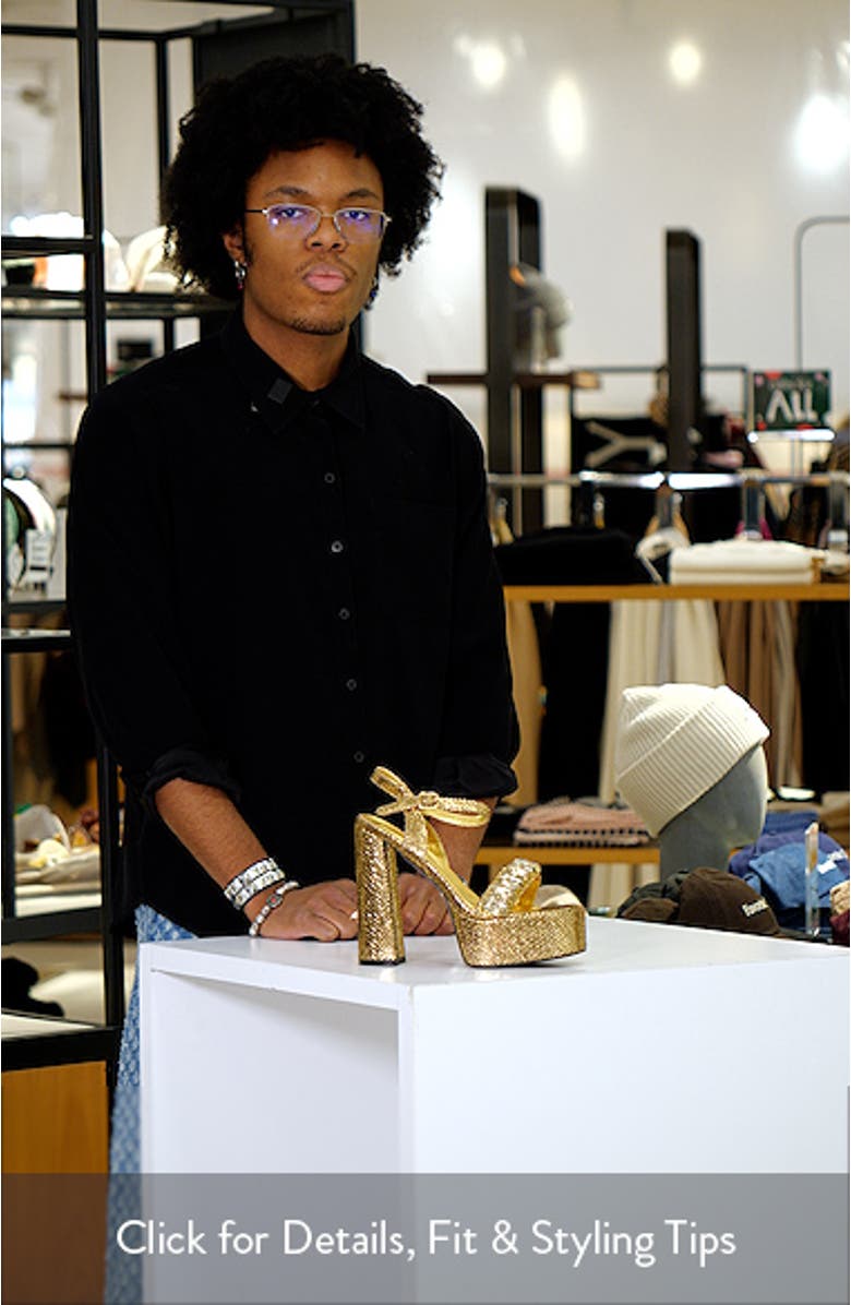 Kamilla Ankle Strap Platform Sandal, sales video thumbnail