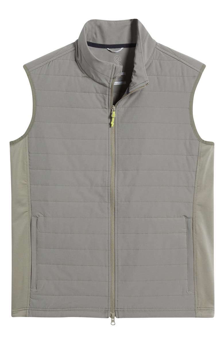 Swannies Warren Zip Vest, Alternate, color, Olive