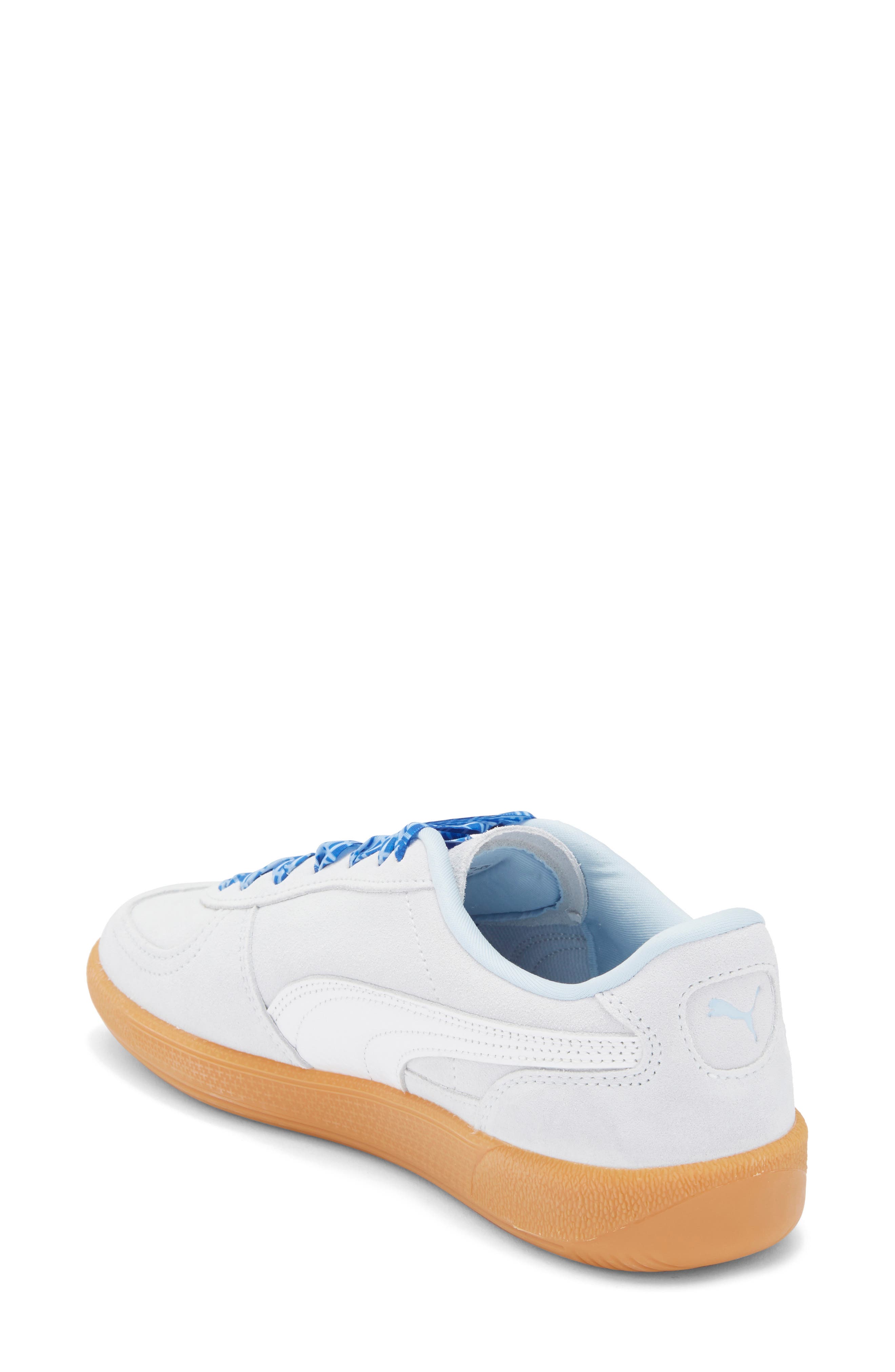 PUMA Palermo Sneaker, Alternate, color, Silver Mist/ Gum
