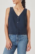 Splendid Adele Linen Blend Vest