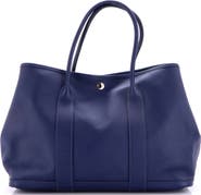Pre-Owned Hermes Garden Party Tote Leather 36