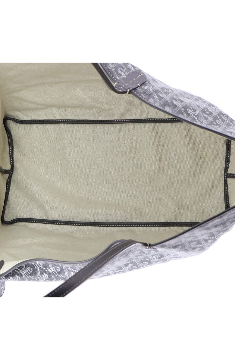 Pre-Owned Goyard Saint Louis Tote Printed Coated Canvas GM, Alternate, color, Gray