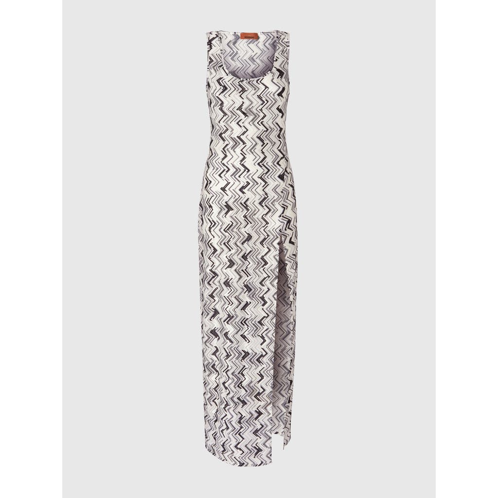 Missoni Printed Maxi Dress In Black