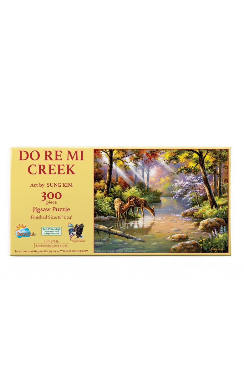Sunsout Doe Re Me Creek 300 piece Jigsaw Puzzle for Adults, Alternate, color, Multicolor