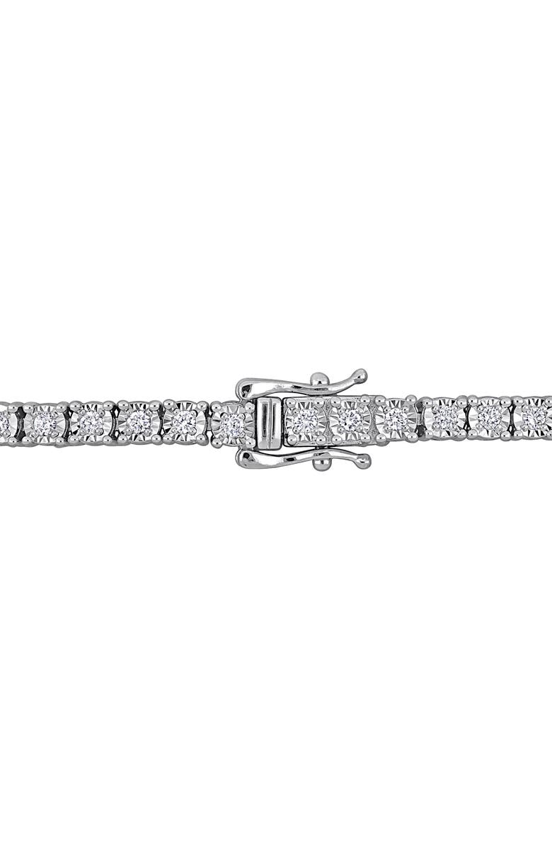 Created Forever Lab Grown Diamond Tennis Bracelet - 0.95ct., Alternate, color, 